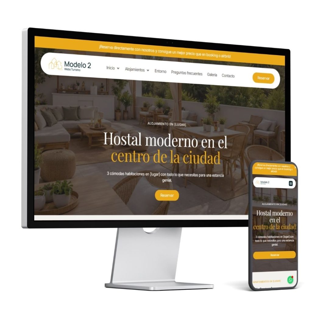 Modelo 2 Webs Turismo