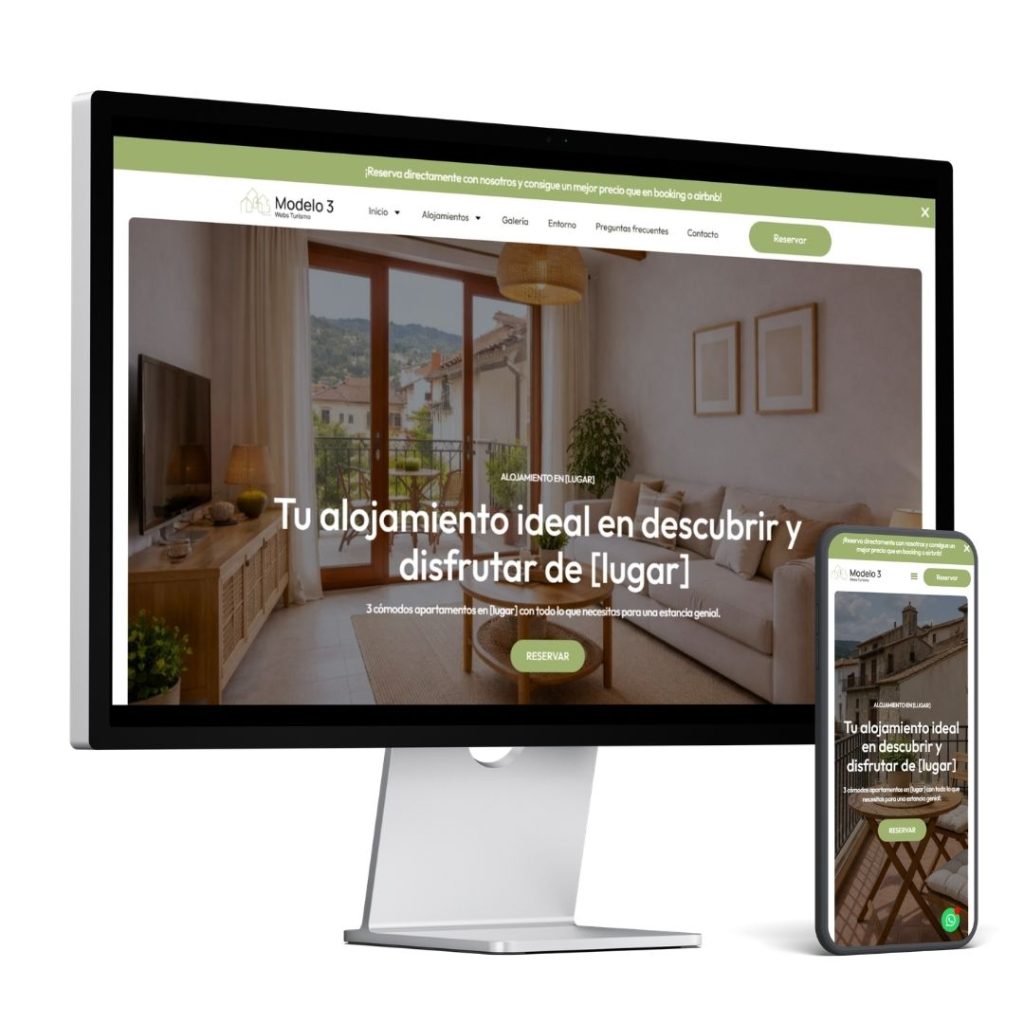 Modelo 3 Webs Turismo