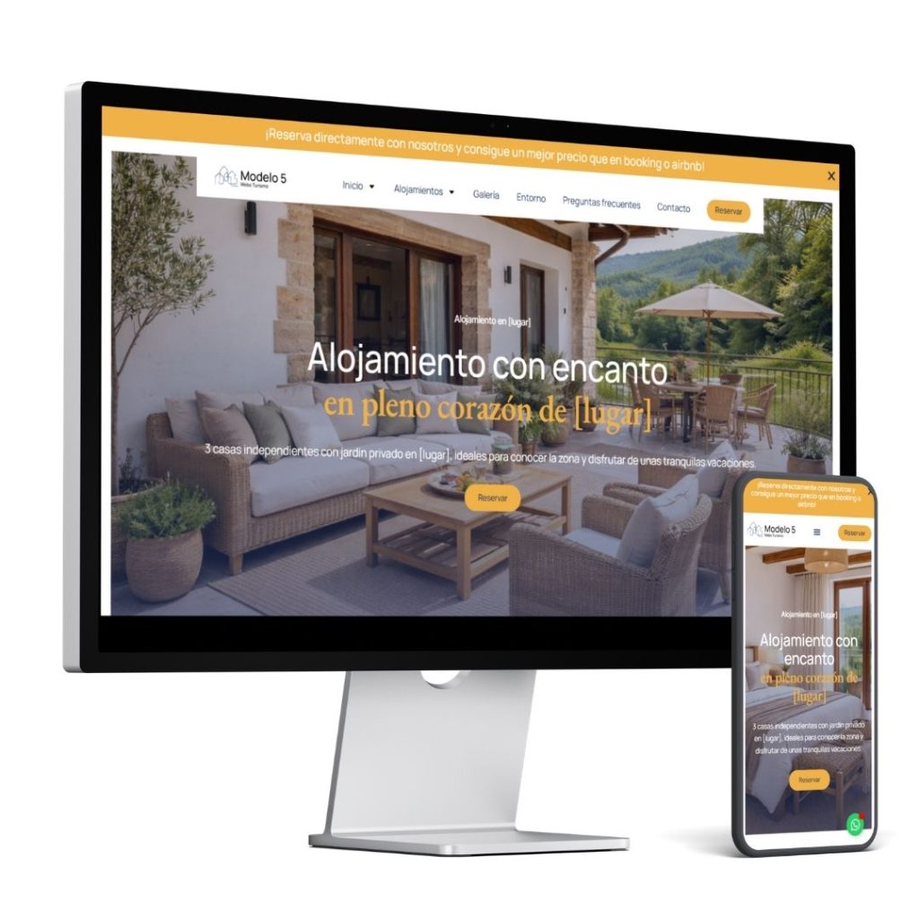 Modelo 5 Webs Turismo